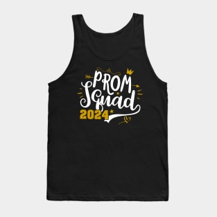 Prom Squad 2024 I Graduate Prom Class Of 2024 Tank Top